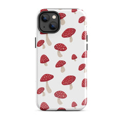 Red Mushrooms iPhone Case