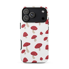 Red Mushrooms iPhone Case
