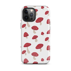 Red Mushrooms iPhone Case
