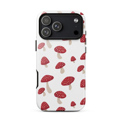 Red Mushrooms iPhone Case