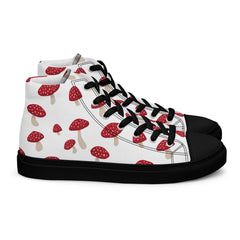 Red Mushrooms Women’s High Top Shoes