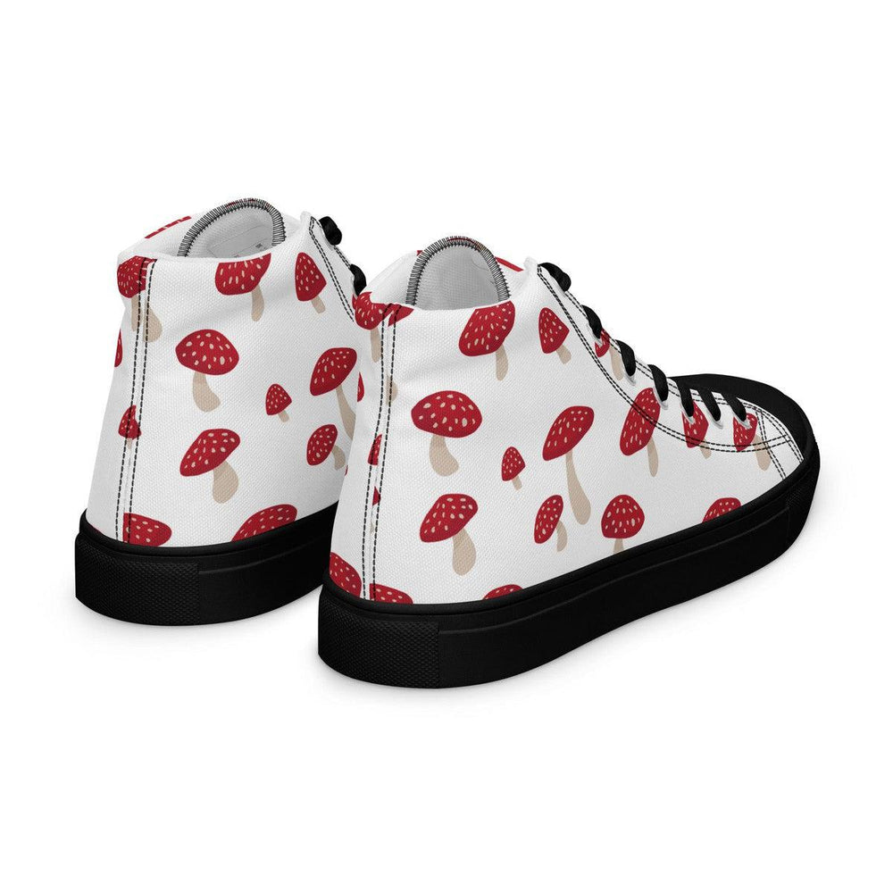 Red Mushrooms Women’s High Top Shoes