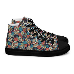 Sugar Skulls Men’s High Top Shoes
