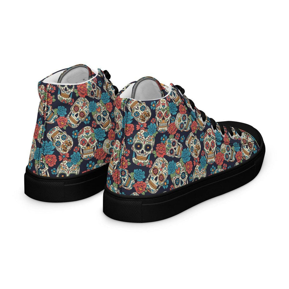 Sugar Skulls Men’s High Top Shoes