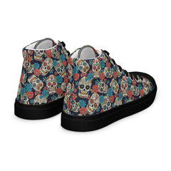 Sugar Skulls Men’s High Top Shoes