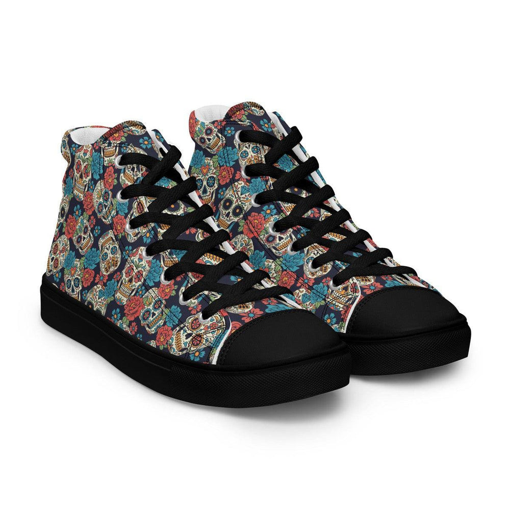 Sugar Skulls Men’s High Top Shoes