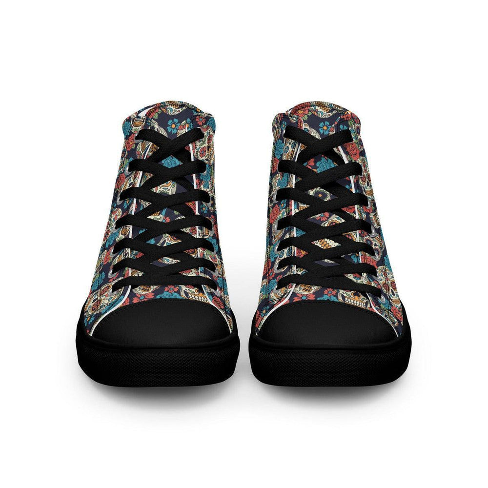 Sugar Skulls Men’s High Top Shoes