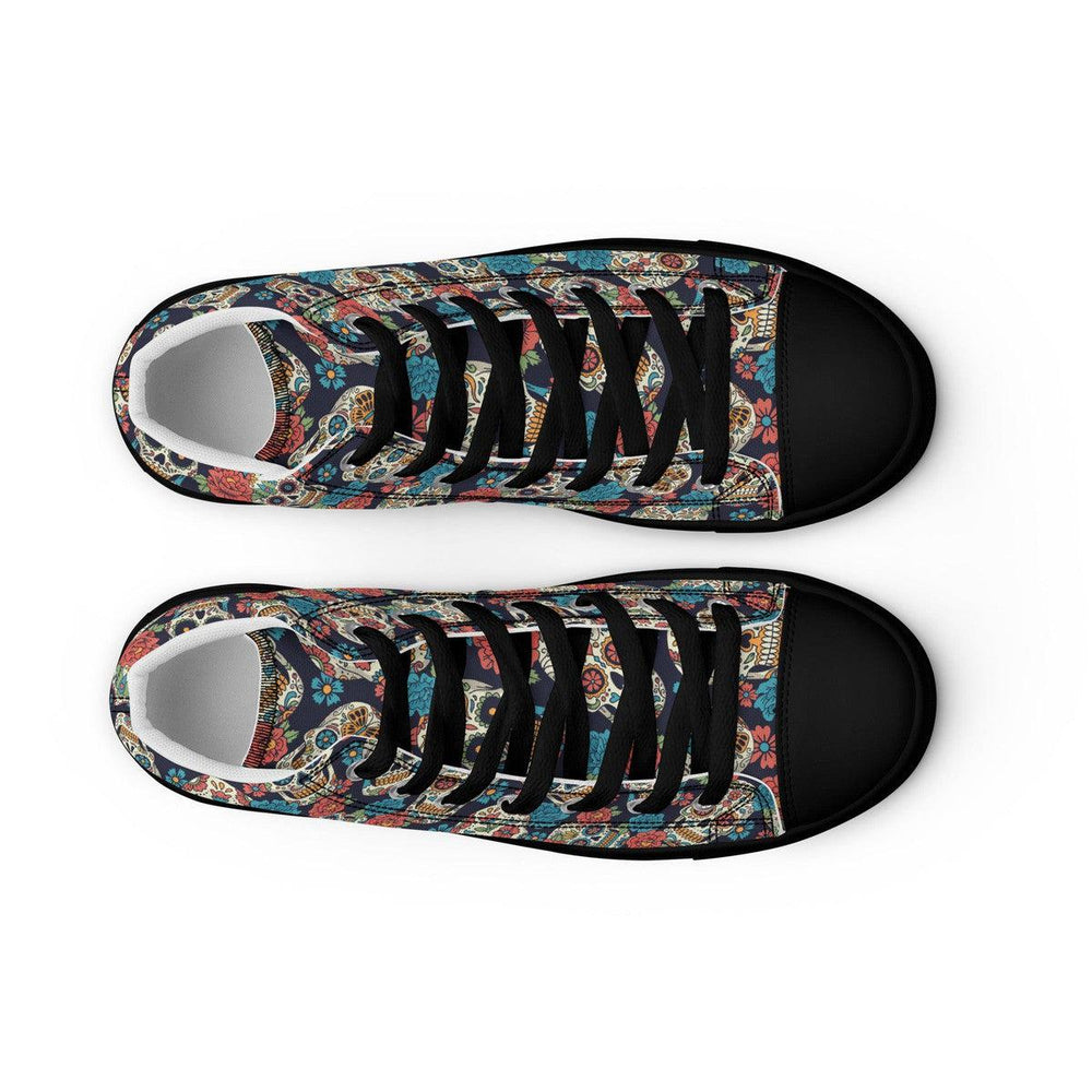 Sugar Skulls Men’s High Top Shoes
