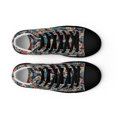 Sugar Skulls Men’s High Top Shoes