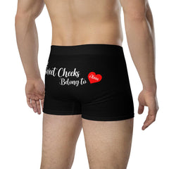 These Sweet Cheeks Belong To Personalized Name Boxers