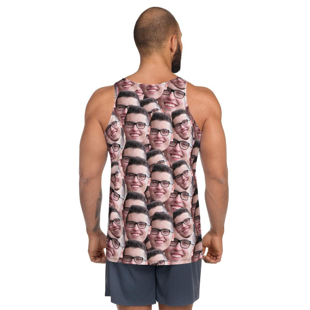 Custom Crazy Face Unisex Tank Top