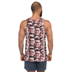 Custom Crazy Face Unisex Tank Top
