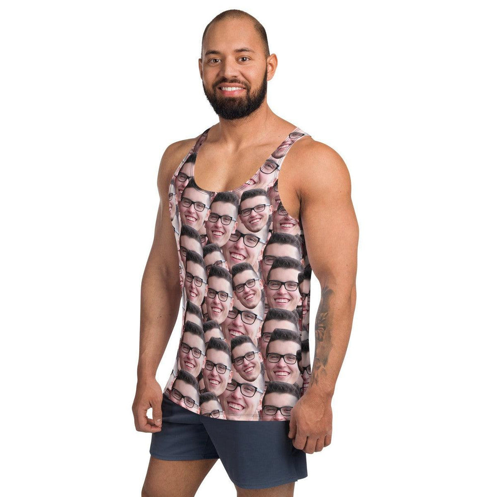 Custom Crazy Face Unisex Tank Top