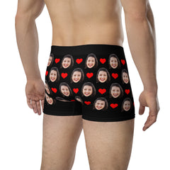 Custom Face Boxers With Text