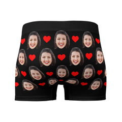 Custom Face Boxers With Text