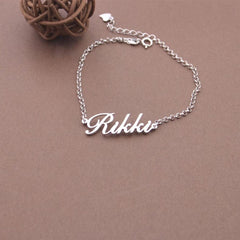 Personalized Minimalist Name Bracelet