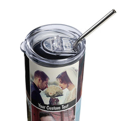 Photo Collage Personalized Stainless Steel Tumbler