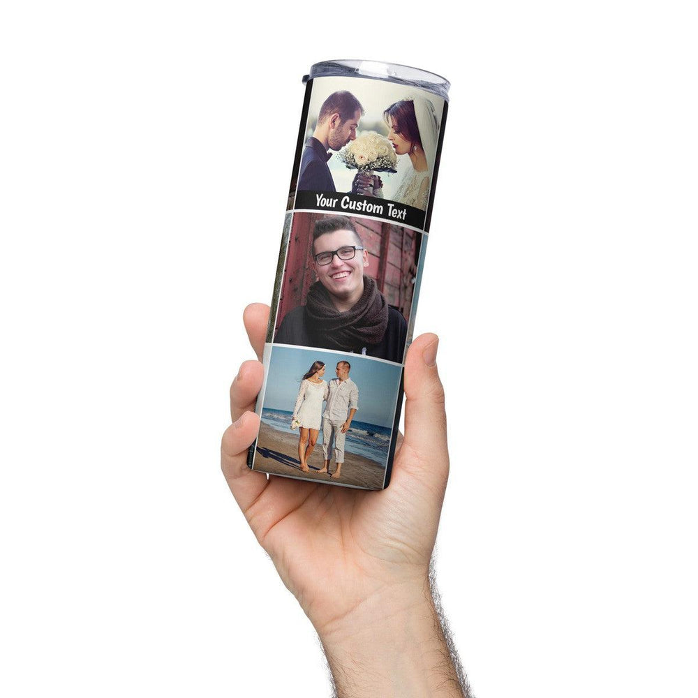 Photo Collage Personalized Stainless Steel Tumbler