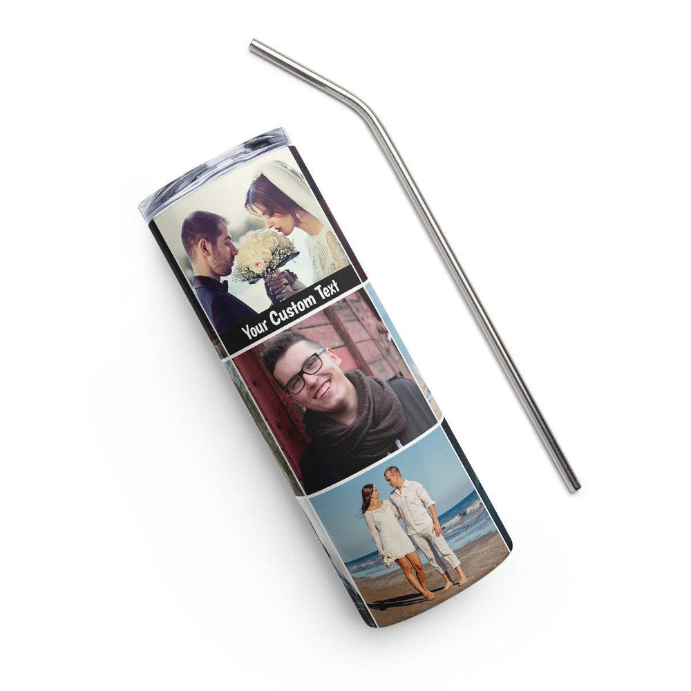 Photo Collage Personalized Stainless Steel Tumbler