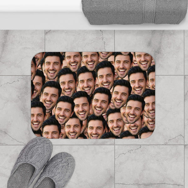 Custom Faces Bath Mat