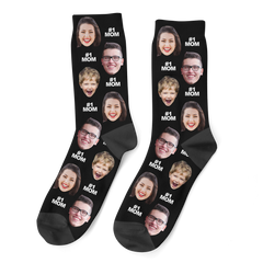 #1 Mom Socks