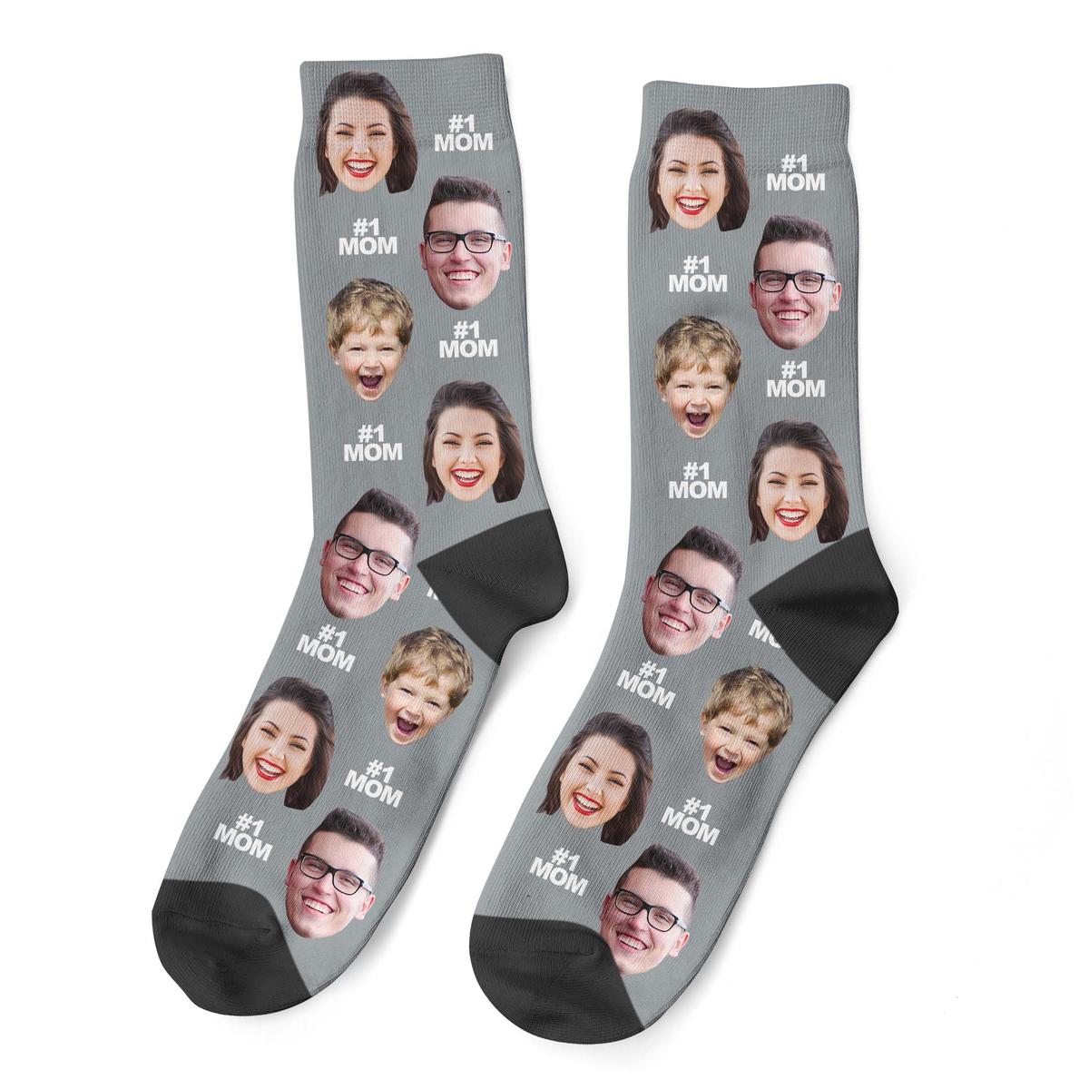 #1 Mom Socks