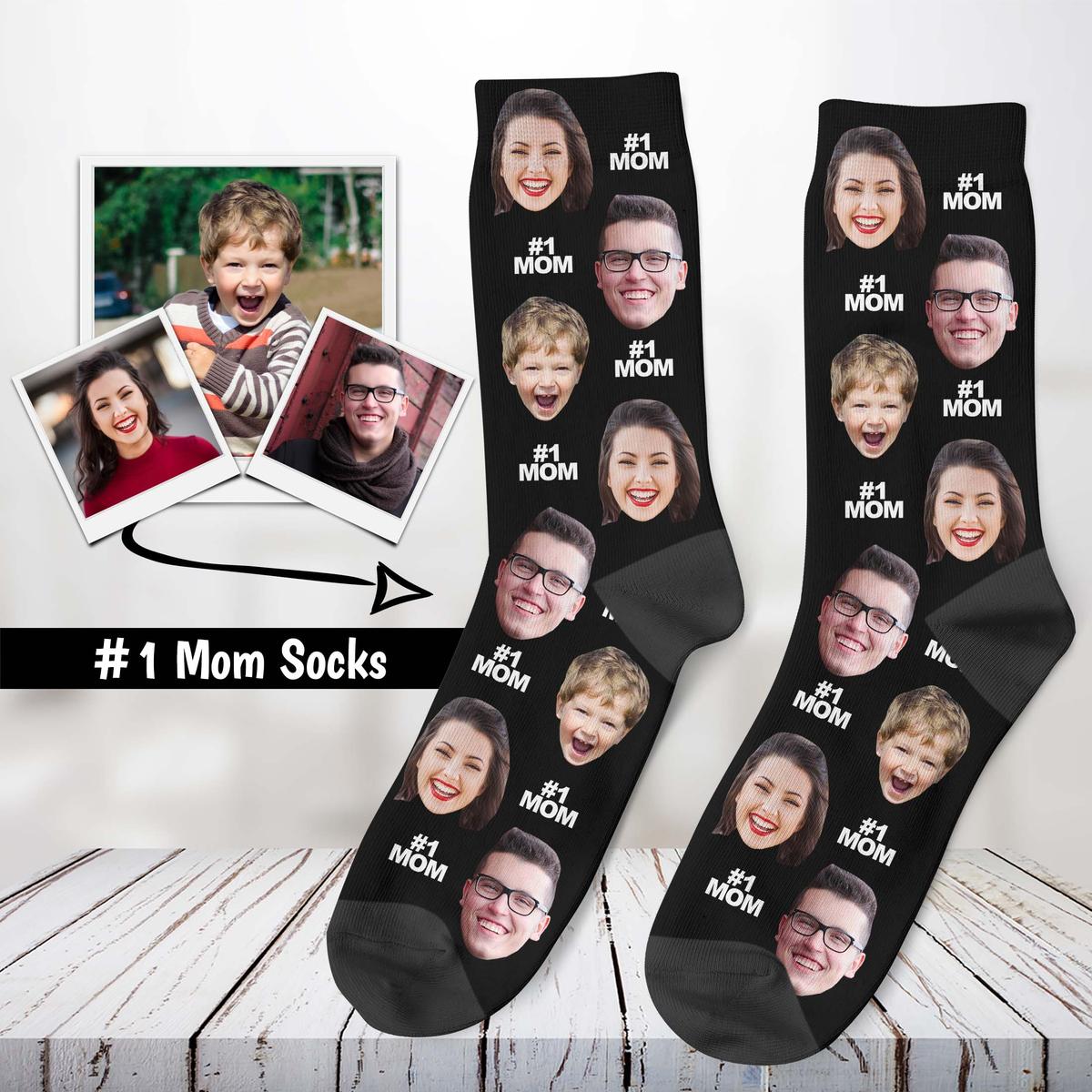 #1 Mom Socks Main image