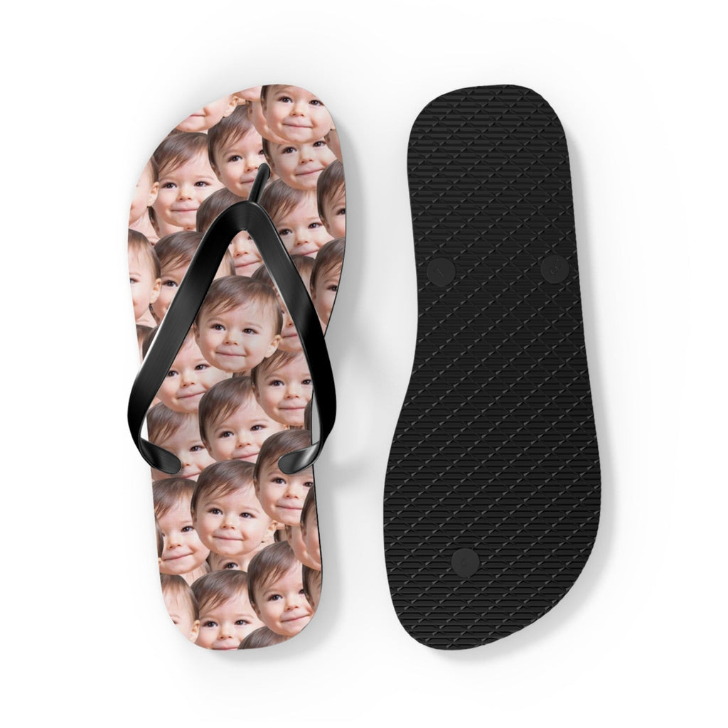 Custom Baby Faces Flip Flops