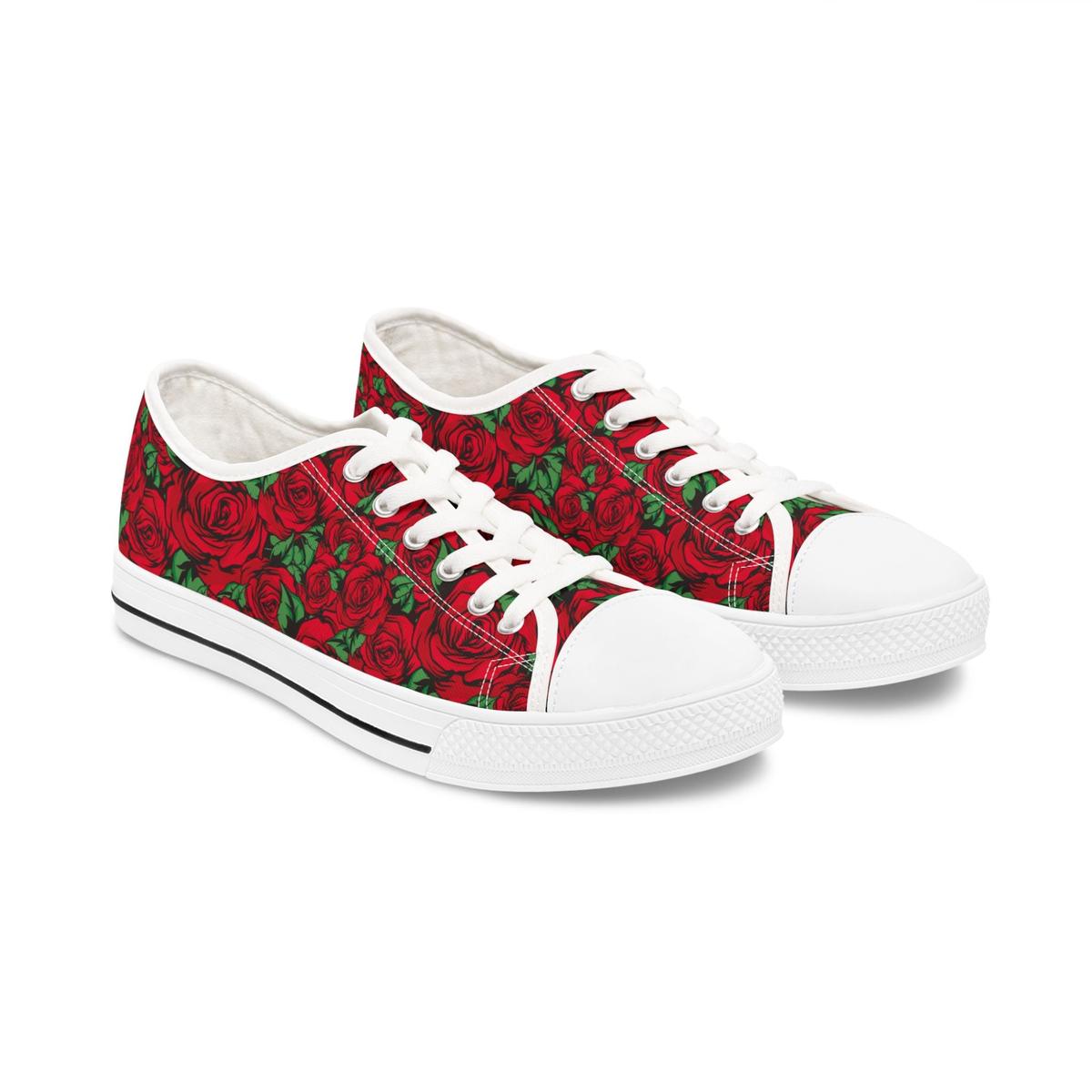 Floral Women's Low Top Shoes Secondary image