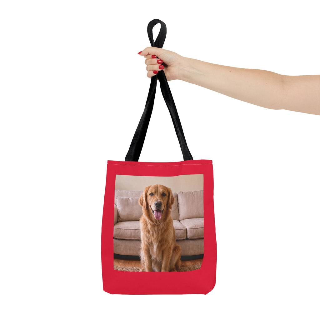 Custom Dog Photo Tote Bag