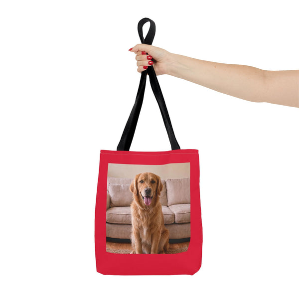 Custom Dog Photo Tote Bag