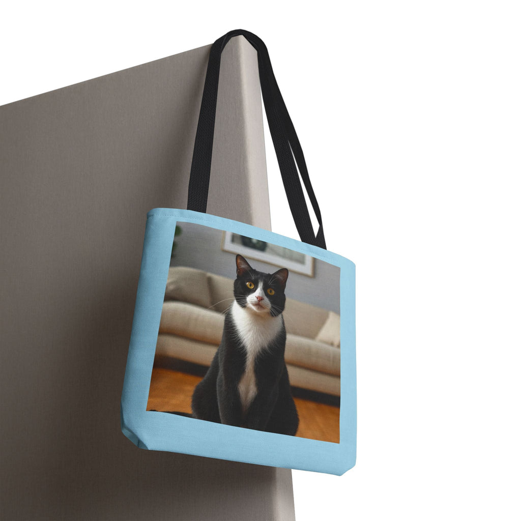 Custom Cat Photo Tote Bag