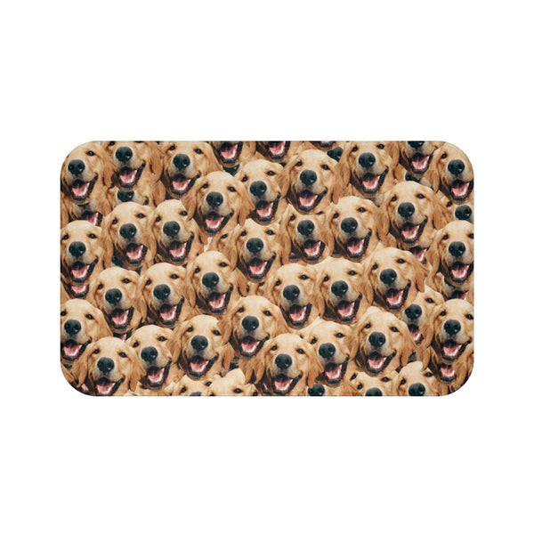 Custom Dog Faces Bath Mat