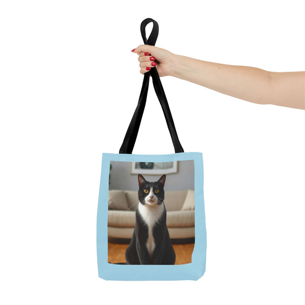 Custom Cat Photo Tote Bag