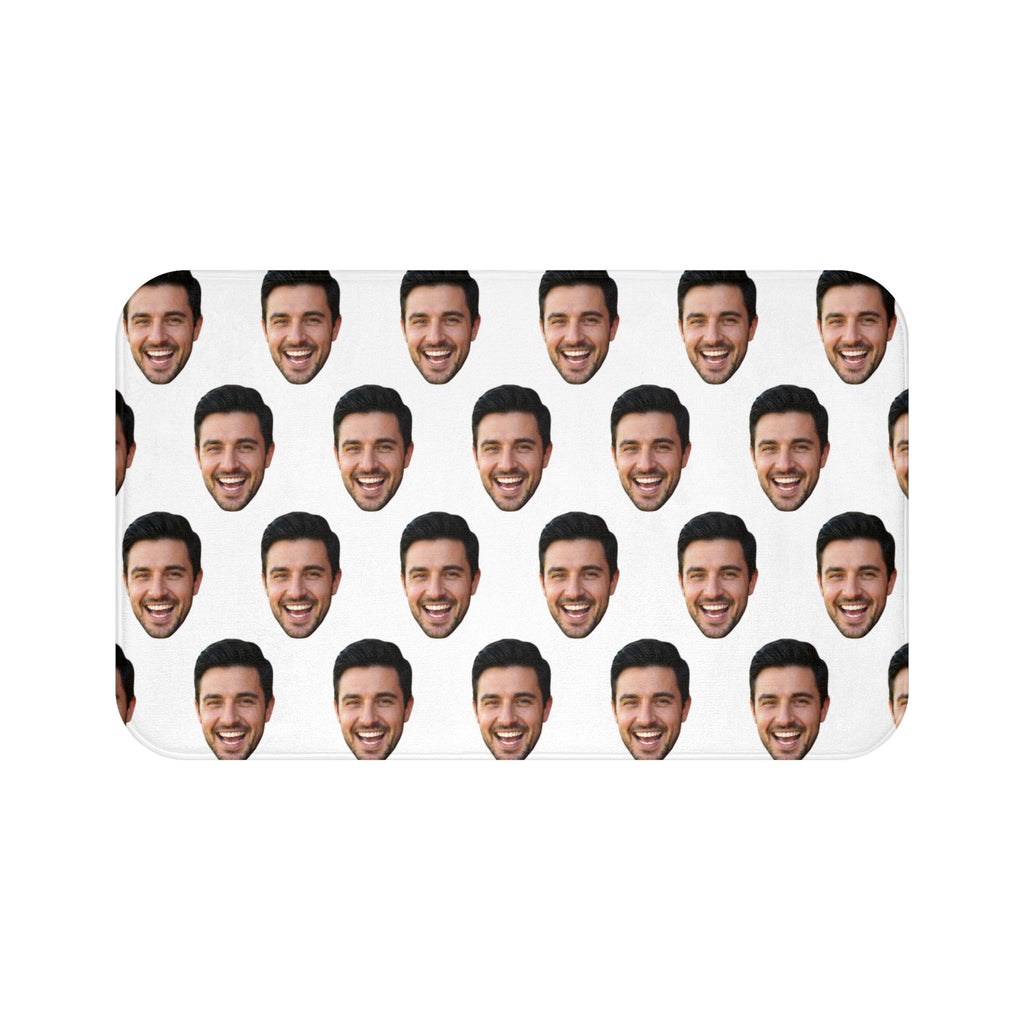 Custom Face Bath Mat