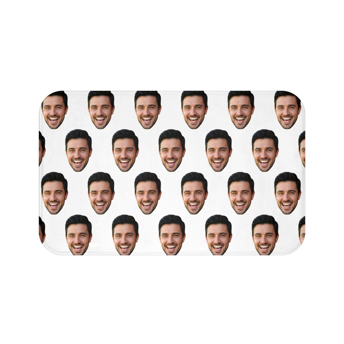 Custom Face Bath Mat