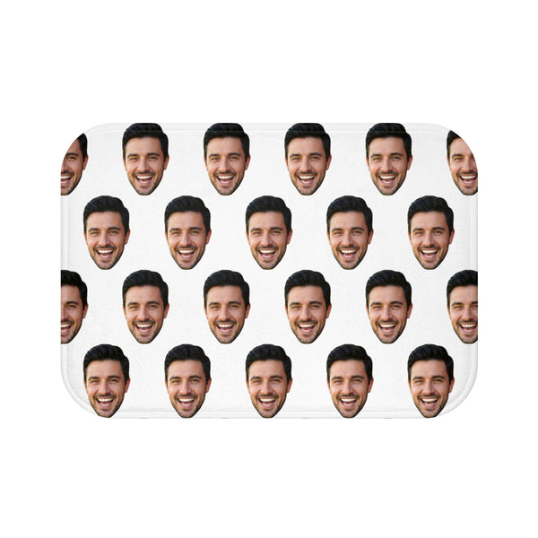 Custom Face Bath Mat