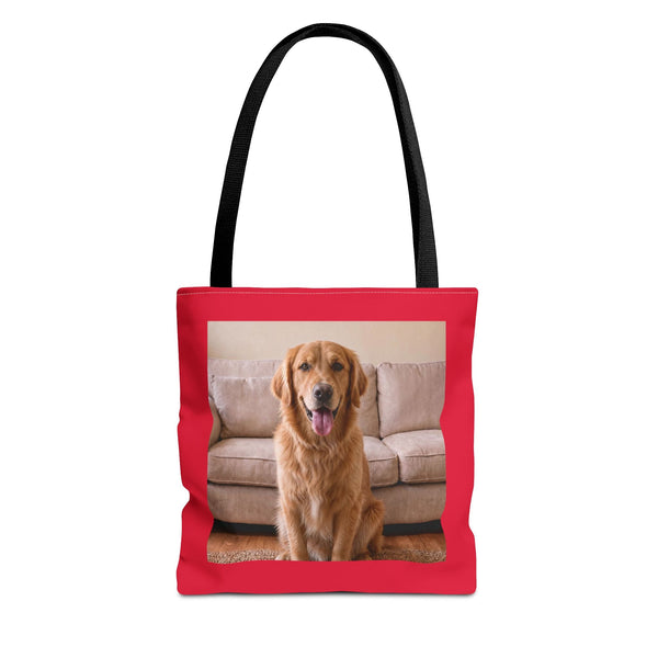 Custom Dog Photo Tote Bag