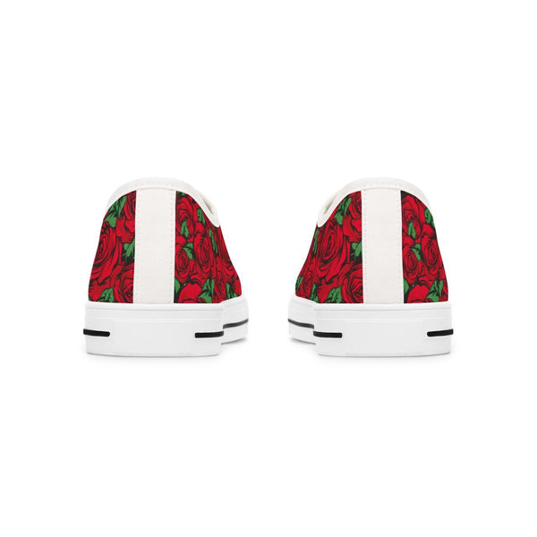 Floral Women's Low Top Shoes