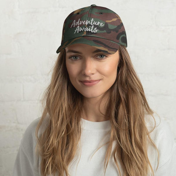 Adventure Awaits Dad Hat