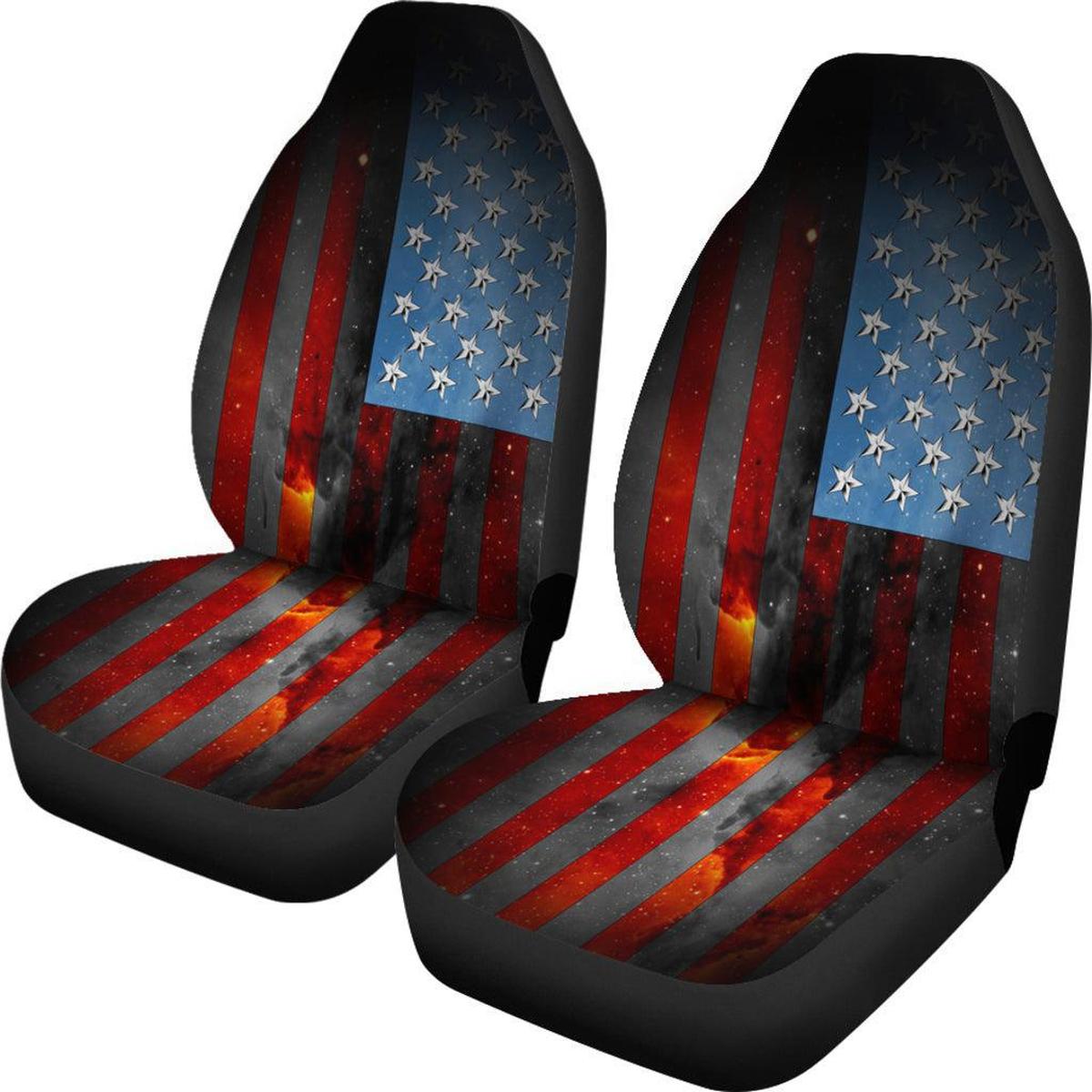 American Space Flag Seat Covers Secondary image