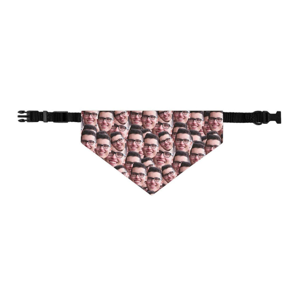 Crazy Faces Pet Bandana Collar