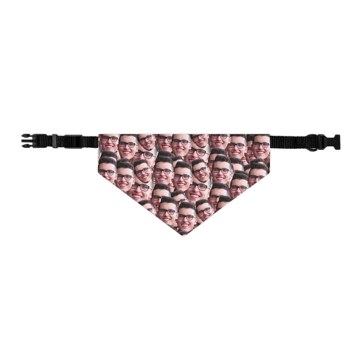 Crazy Faces Pet Bandana Collar
