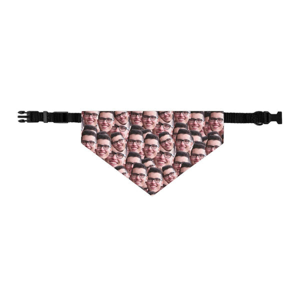 Crazy Faces Pet Bandana Collar