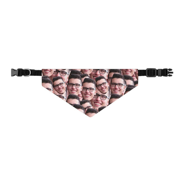 Crazy Faces Pet Bandana Collar