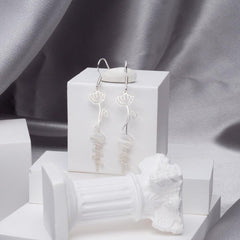 Custom Floral Earrings Hoop
