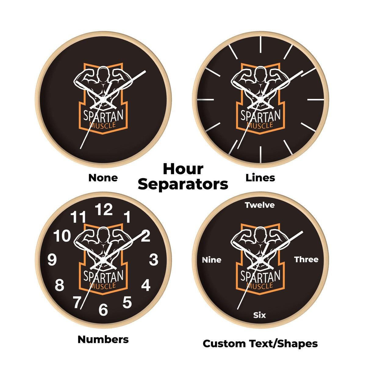 Custom Logo Wall Clock Secondary image