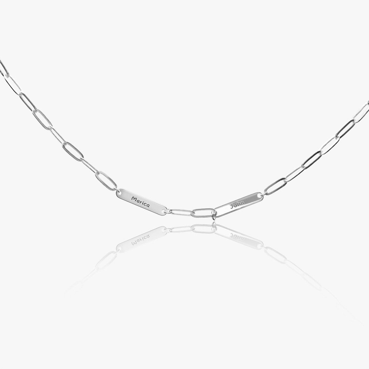 Custom Multiple Name Necklace Chain Main image