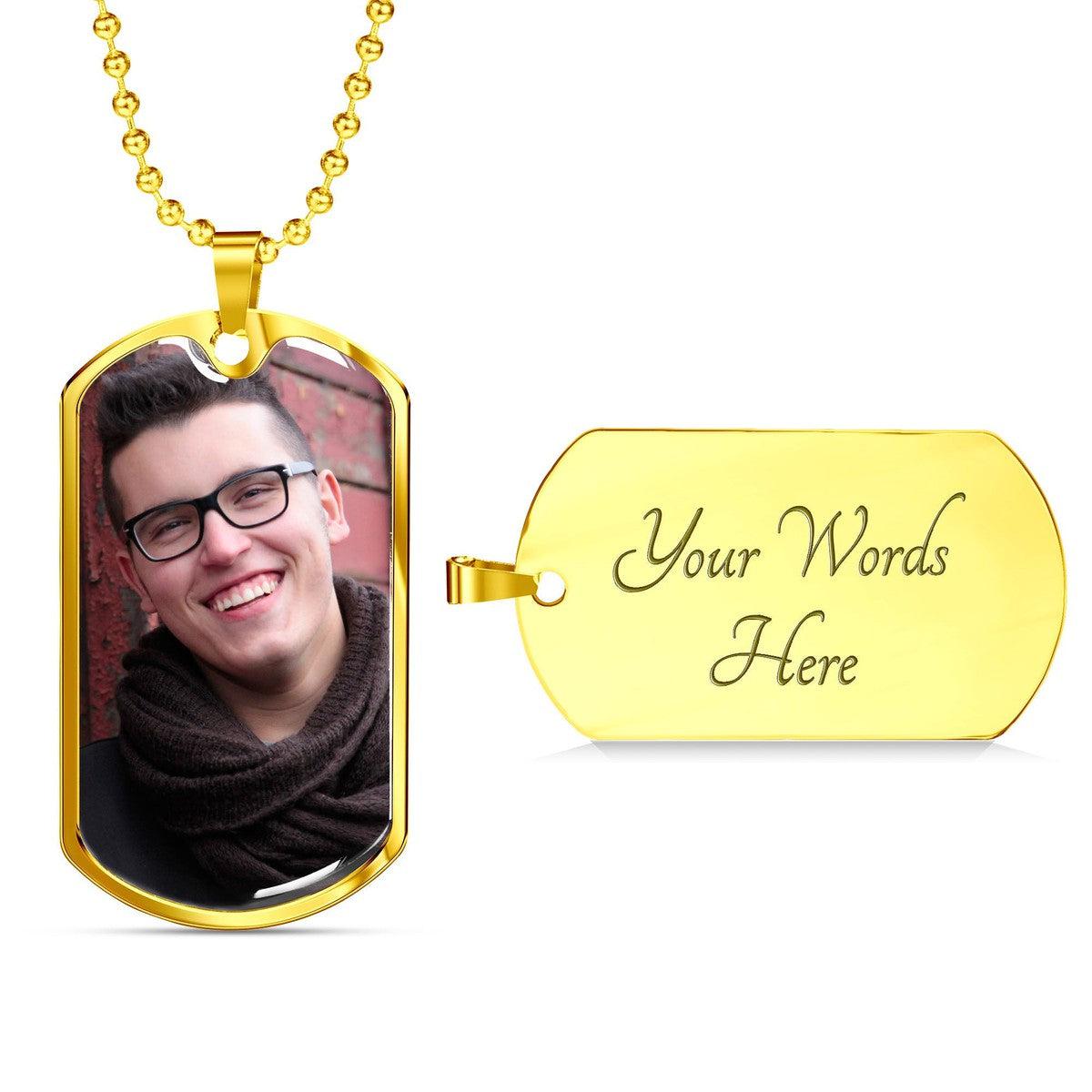Custom Photo Dog Tag Secondary image