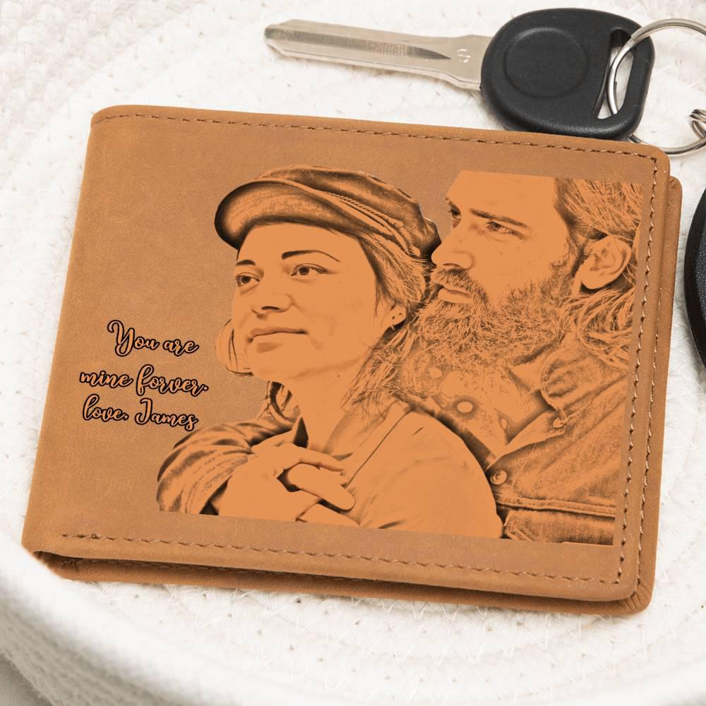 Custom Photo Engraved Wallet